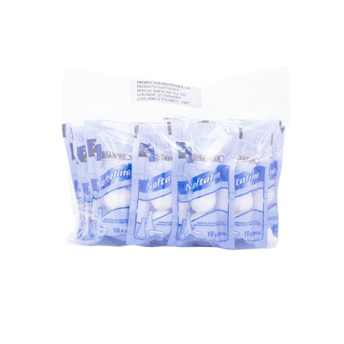Naftalina 10 Gr Caja X 20 Sobres Disanfer