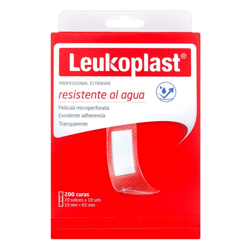 Curas Leukoplast Transparente x 200 Unidades