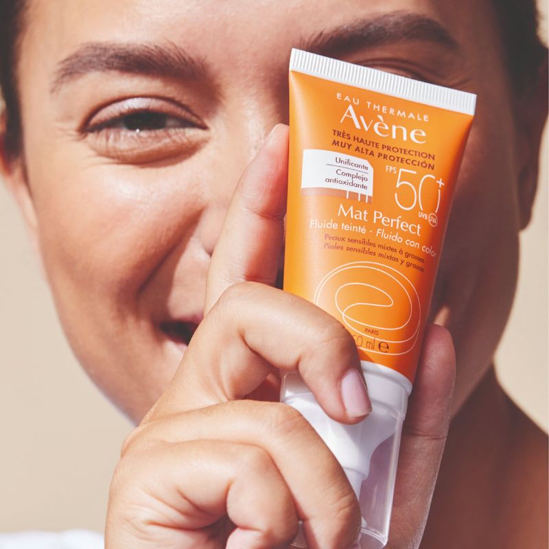 Protector Avene Mat Perfect Fluido Color SPF 50