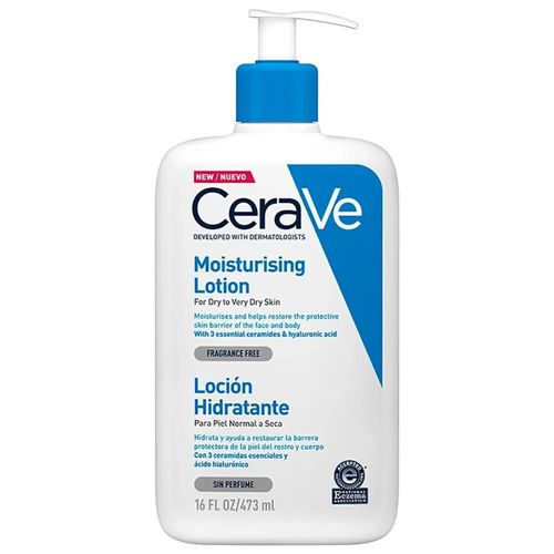 Loción Hidratante Cerave Para Pile Normal Frasco X 473 Ml