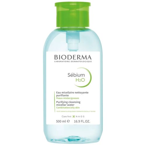 Agua Micelar Sebium Bioderma H2O Frasco X 500 Ml