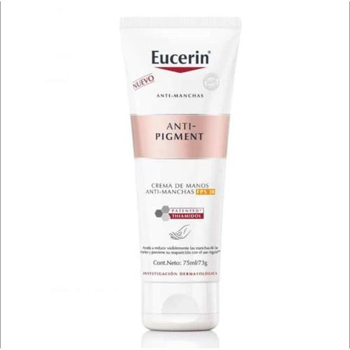 Crema De Manos Eucerin Antipigment Fps30 Frasco X 75Ml