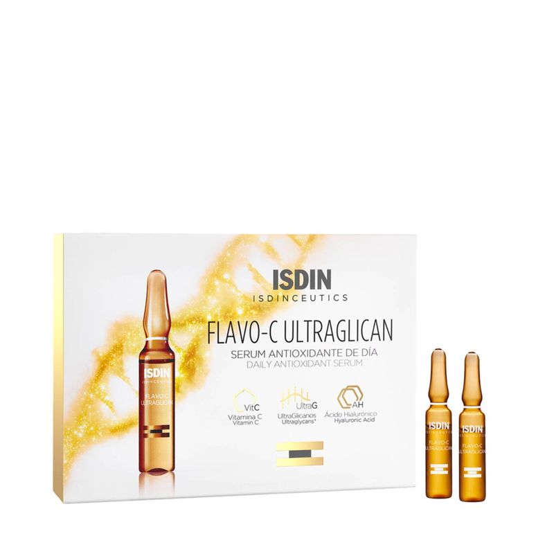 Serum Isdin Flavo-C Ultraglican 10 Ampollas