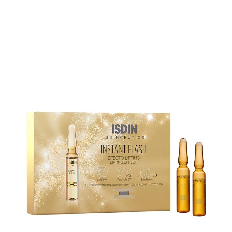 Ampollas Isdin Instant Flash 5 Unidades 2ml