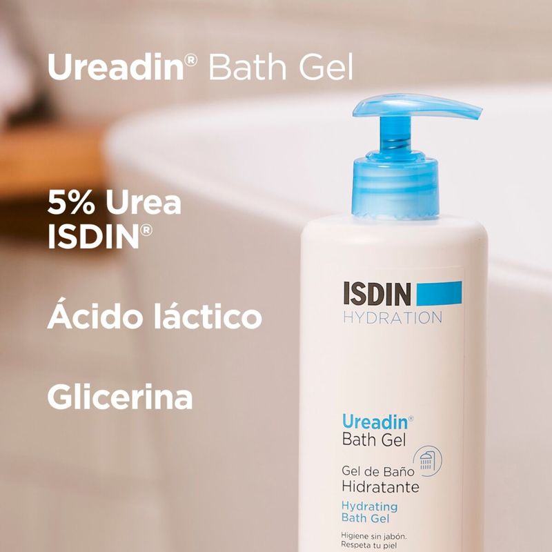 Gel De Baño Isdin Ureadin Bath Frasco X 400 Ml