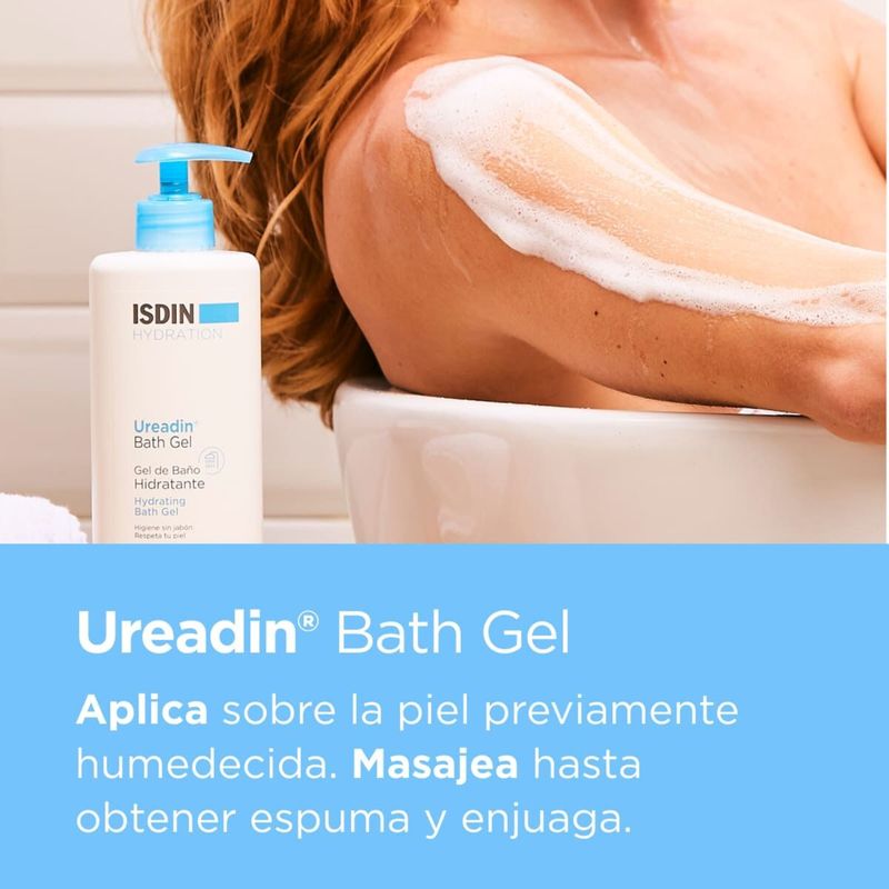 Gel De Baño Isdin Ureadin Bath Frasco X 400 Ml