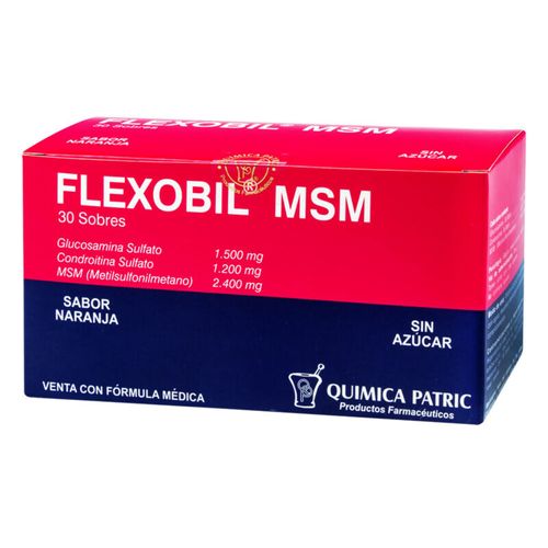 Flexobil Msm Solución Oral Caja X 30 Sobresquimica Patric