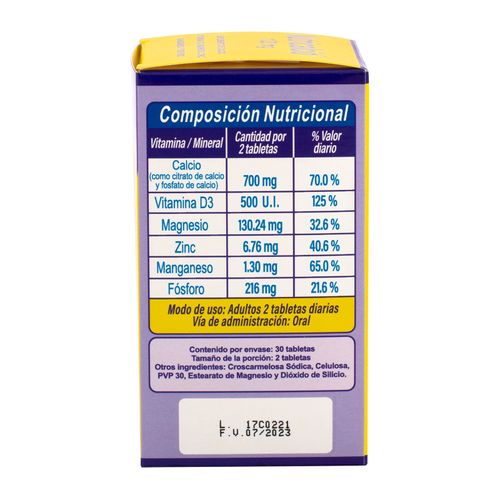 Nutricalcio 1120 Mg Caja X 30 Tabletas Finlay