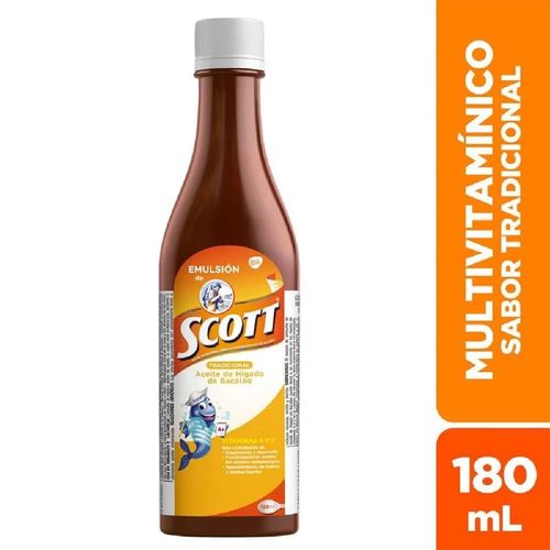 Emulsión Scott Frasco X 180Ml Gsk