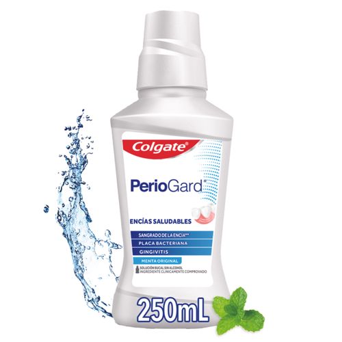 Enjuague Bucal Periogard Sin Alcohol Frasco X 250 Ml Colgate