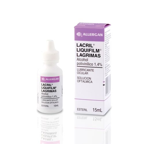 Lacril Liquifilm Lagrimas 0.014 Solución Oftálmica Frasco X 15 Ml Abbvie