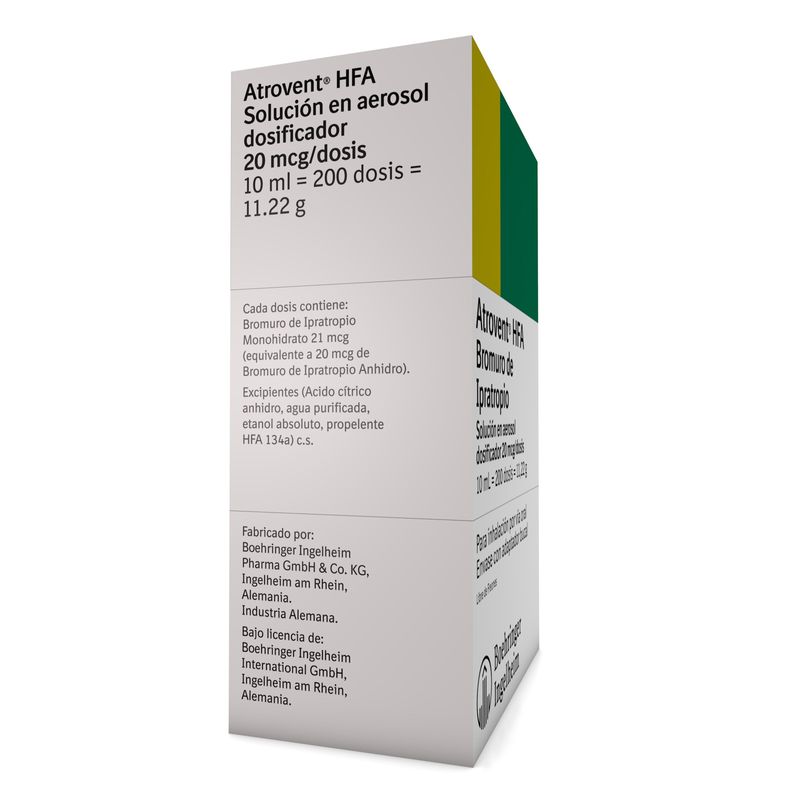 Atrovent HFA 10 ml Boehringer Inhalador