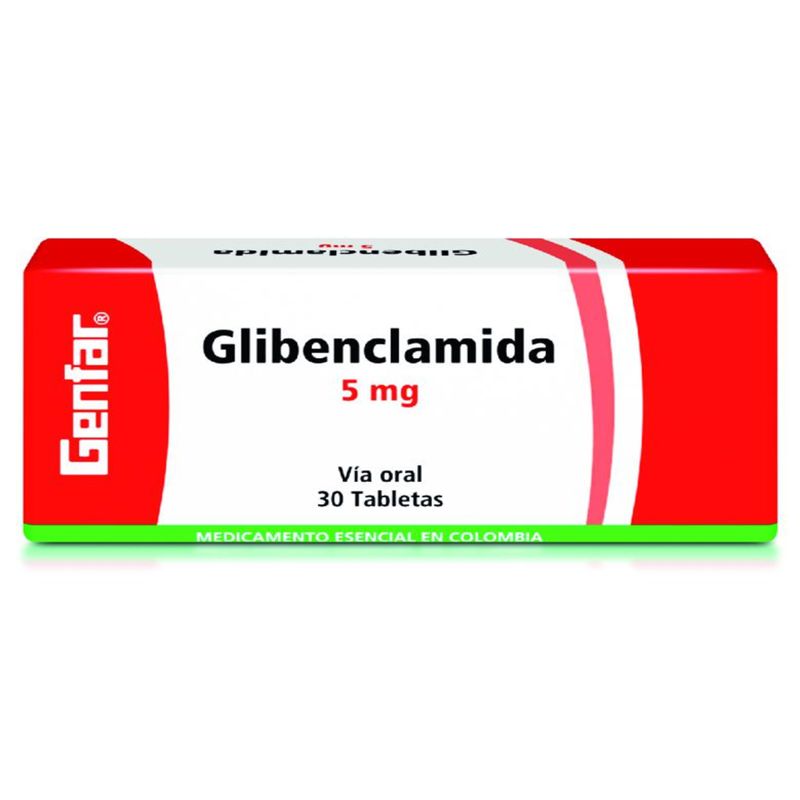 Oferta Glibenclamida 5 Mg X 30 Tabletas