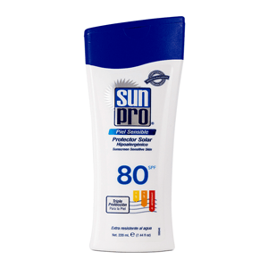 Protector Solar Sun Pro Spf 80 + Caja X 12 Sachets De 10 Gr