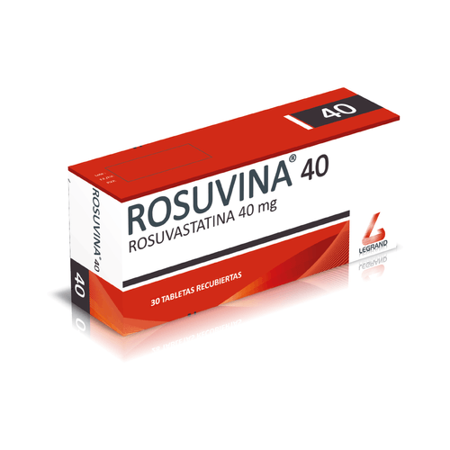 Rosuvina 40 Mg Caja X 30 Tableta Recubierta