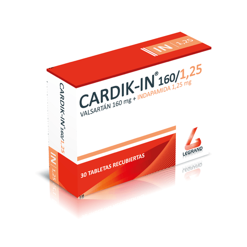Cardik 160 Mg Caja X 30 Tableta Recubierta