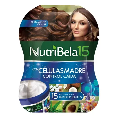 Tratamiento Capilar Nutribela Celulas Madre Caja X 12 Sobres