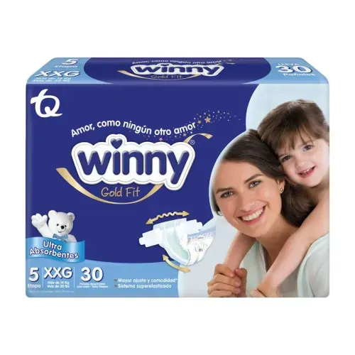 Panal Winny Gold Etapa 5 Bolsa X 30 Unidades