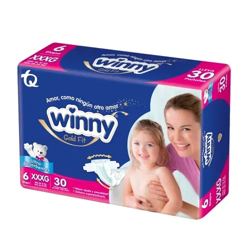 Panal Winny Gold Etapa 6 Bolsa X 30 Unidades
