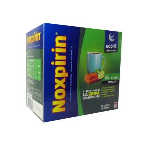 Noxpirin Caliente Noche Caja X 50 Sobres