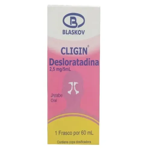 Cligin 2.5 Mg/5 Ml Frasco X 60 Ml Jarabe