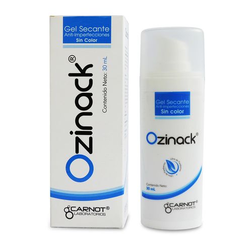 Ozinack Gel Secante Con Color Frasco X 30 Ml
