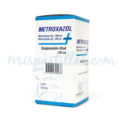 Metroxazol Suspension Frasco X 120 Ml