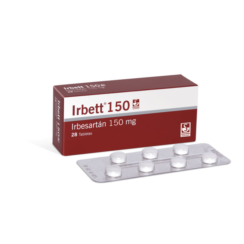 Irbett 150 Mg Caja X 28 Tabletas Medicina