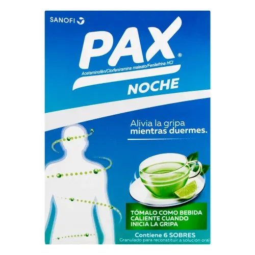 Pax Noche Limon Caja X 24 Sobres De 6 Gr.