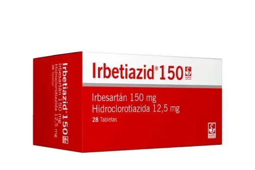 Irbetiazid 150 Mg Caja X 28 Tabletas