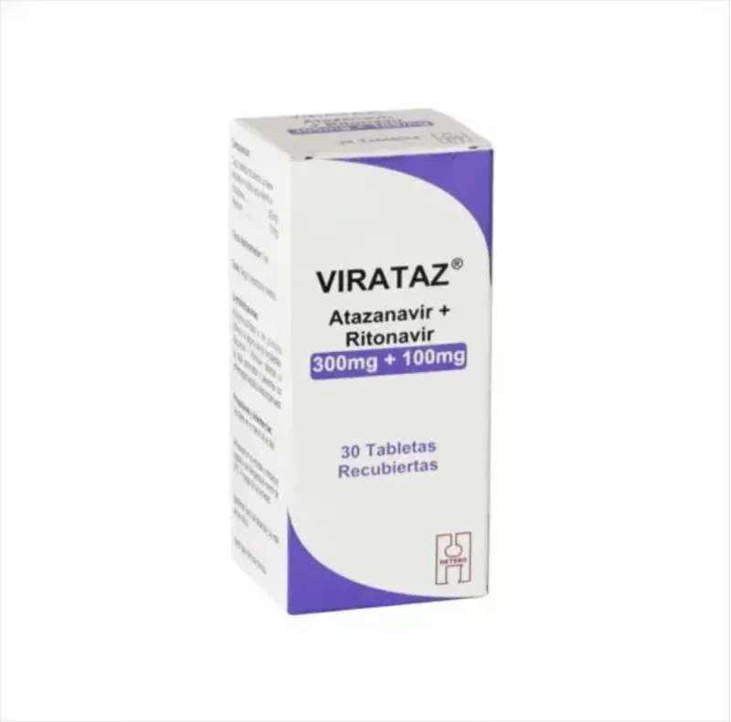 Virataz 300Mg + 100Mg Frasco X 30 Tabletas.