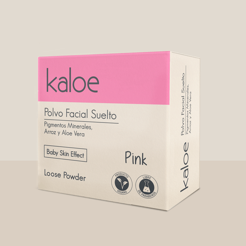 Polvo Facial Suelto Kaloe Pink Tarro X 12 Gr