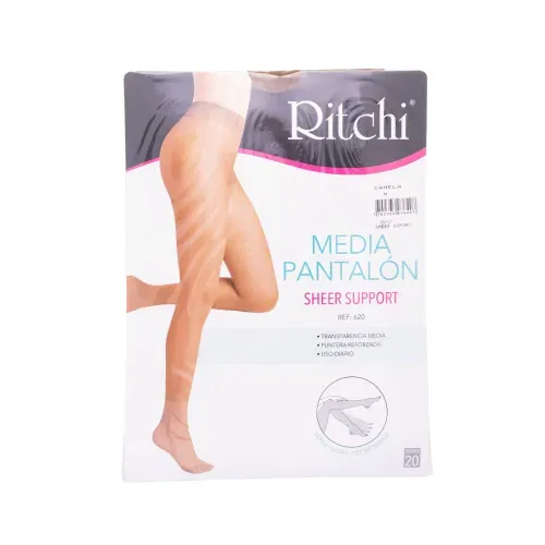 Media Pantalon Denier 70 Descanso Negro Talla L