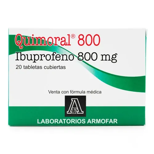 Quimoral 800 Mg Caja X 20 Tabletas