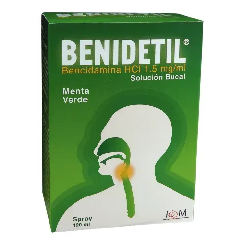 Bencidamina 1,5 Mg Frasco X 120 Ml