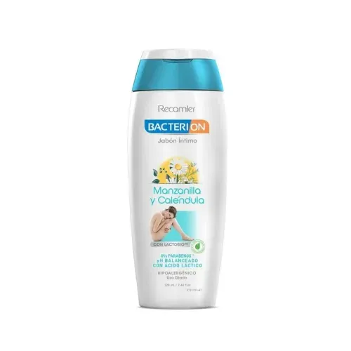 Jabon Intimo Bacterion Manzanilla X 220 Ml + Gratis Intimo X 85 Ml