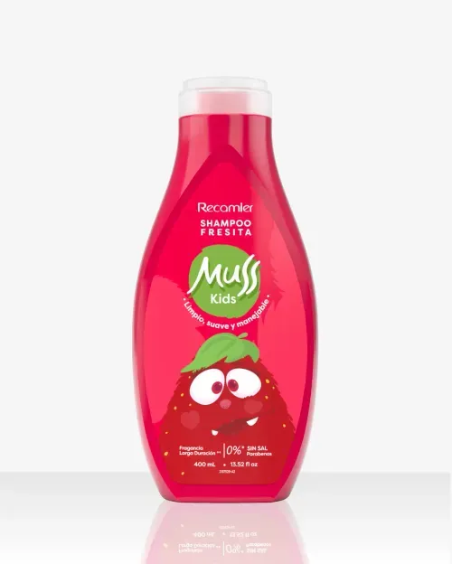 Champú Muss Fresita Edicion Especial X 400 Ml