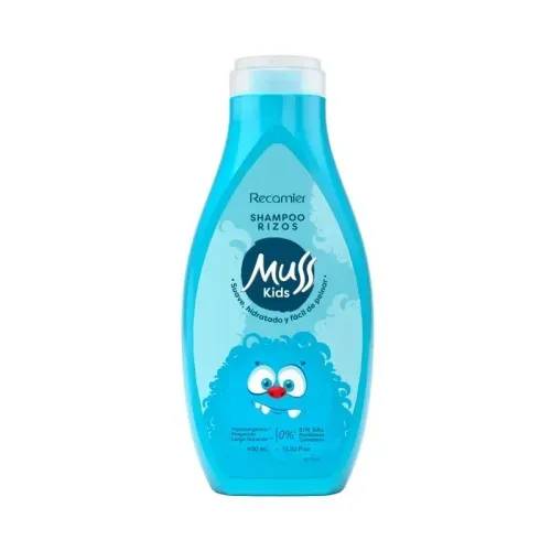 Champú Muss Kids Rizos Frasco X 400 Ml