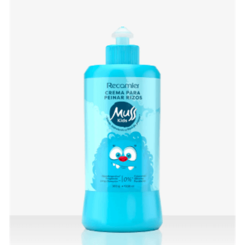 Crema Peinar Muss Kids Rizos Frasco X 300 Gr