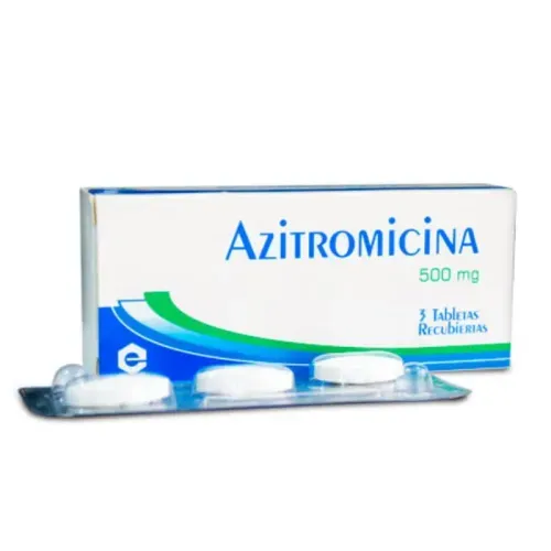 Azitromicina 500 Mg Caja X 3 Tabletas Expofarma