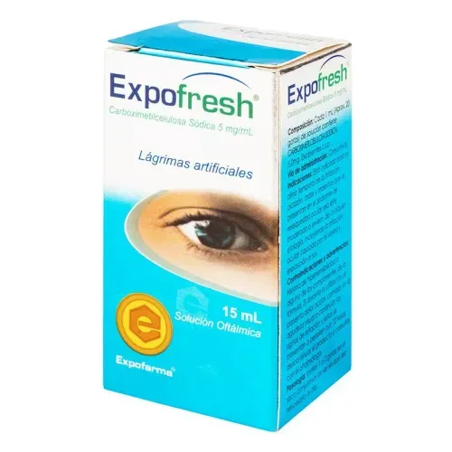 Carboximetilcelulosa 5Mg/Ml Frasco X 15 Ml Expofarma
