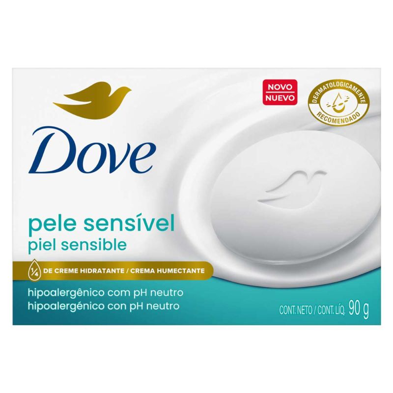 Jabón Dove Barra Piel Sensible X 90 G Unilever