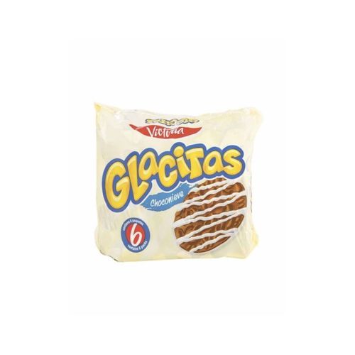 Galletas Glacitas Choco Nieve 32G X 6 Paquetes