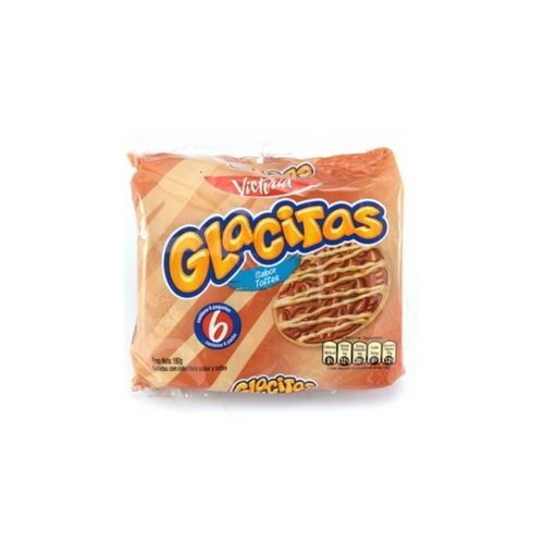 Galletas Glacitas Toffee 32G X 6 Paquetes Glacitas