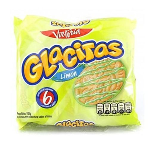 Galletas Glacitas Limón 32G X 6 Paquetes Glacitas