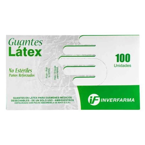 Guante Látex Vital Medic Talla S X 100 Unidades