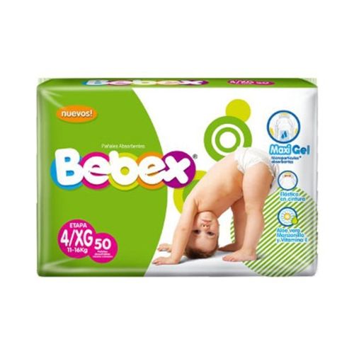Pañal Bebex Etapa 4/Xgpaca X 50 Unidades Softys
