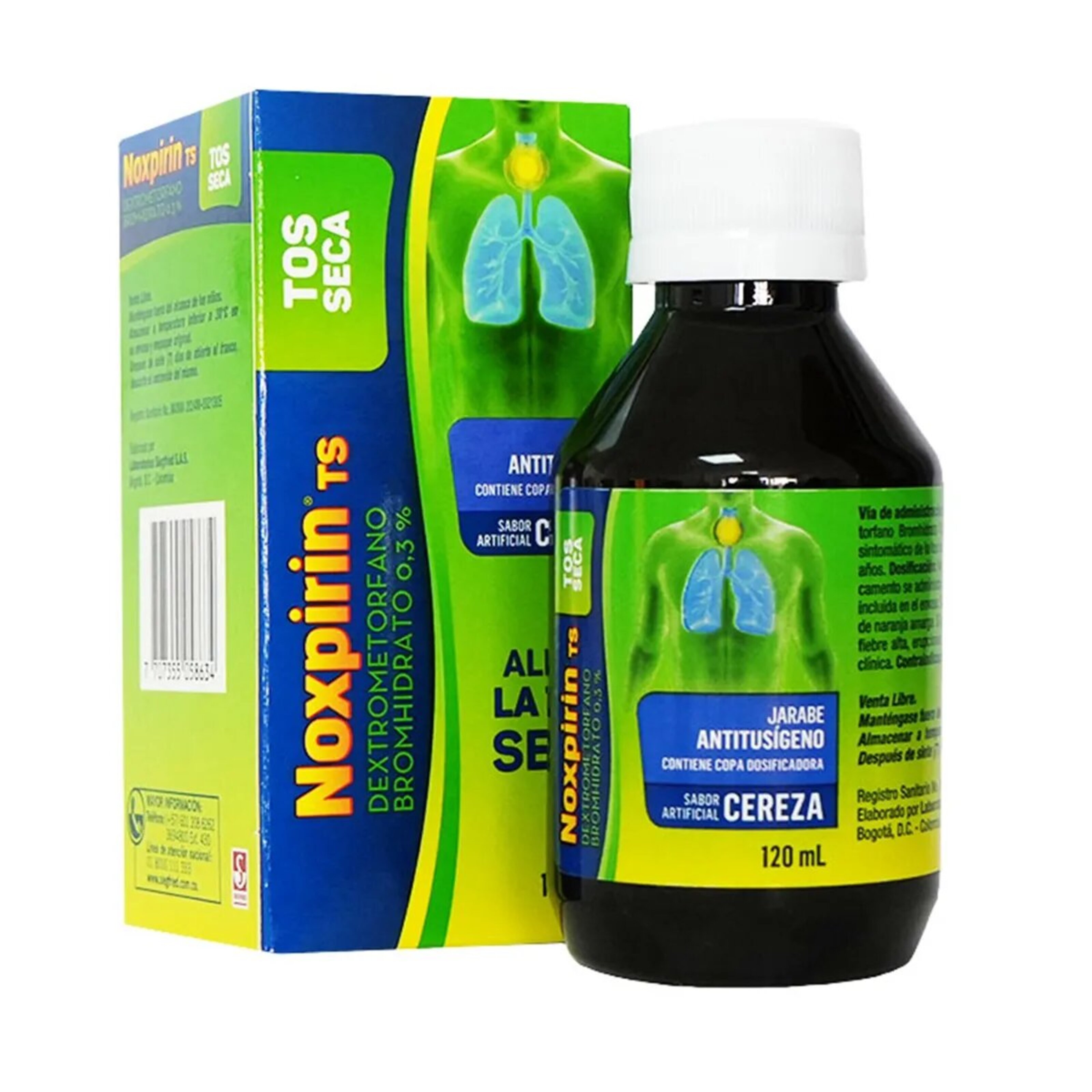 Noxpirin Tos Seca Jarabe X 120 Ml Siegfried | Axalotiene