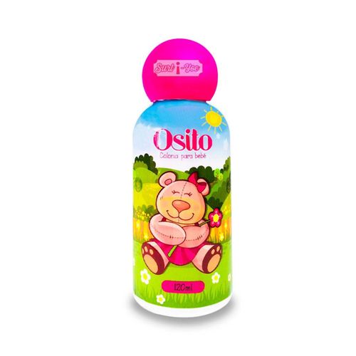 Colonia Bebe Osito Rosada Frasco X 120 Ml Interbel