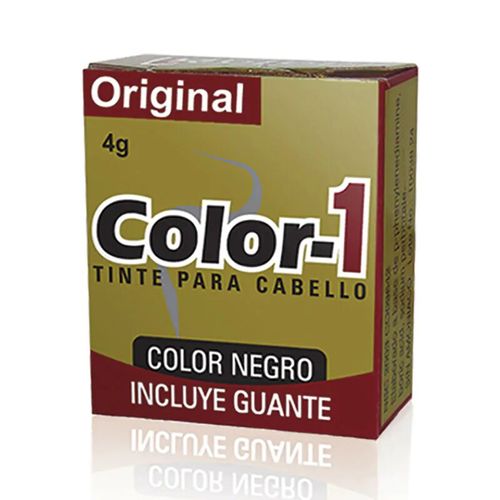 Tintura Pastilla Color 1 Negro Interbel